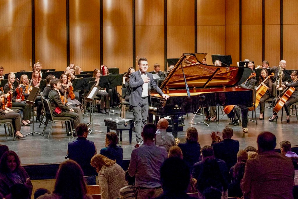 Yibing Zhang Dallas Chamber Symphony Dallas International Piano Competition