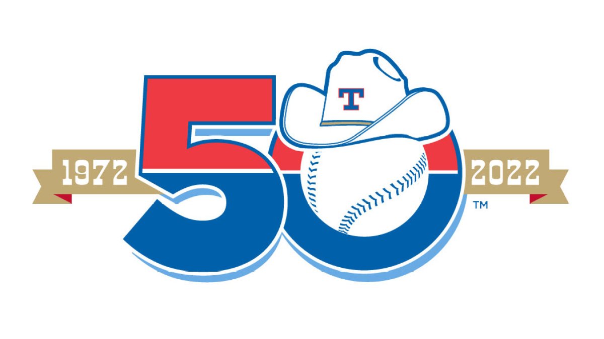 Rangers Celebrate 50 Years in Arlington Throughout 2022 Season – NBC 5  Dallas-Fort Worth