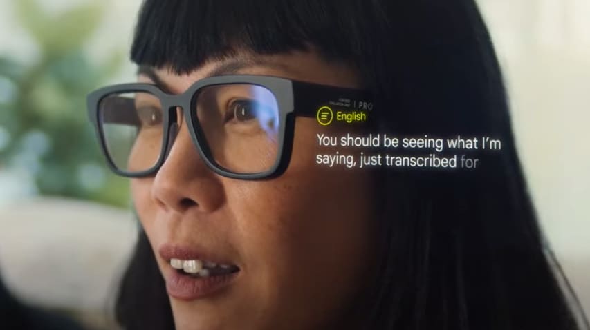 Google Teases Smart Glasses Prototype That Translates Languages in
Real Time