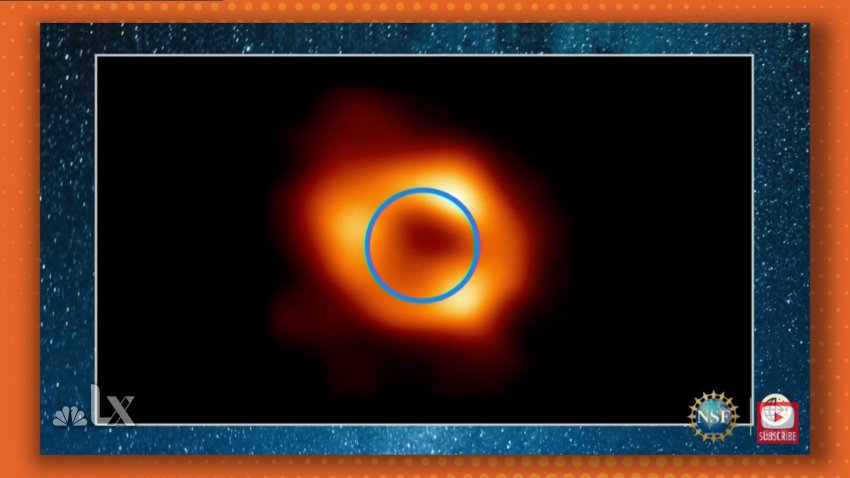 Astronomers Capture 1st Image of Milky Way's Huge Black Hole