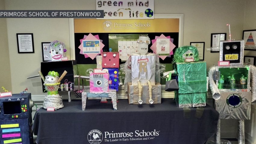 Prestonwood Preschoolers Learn to Recycle While Helping Others