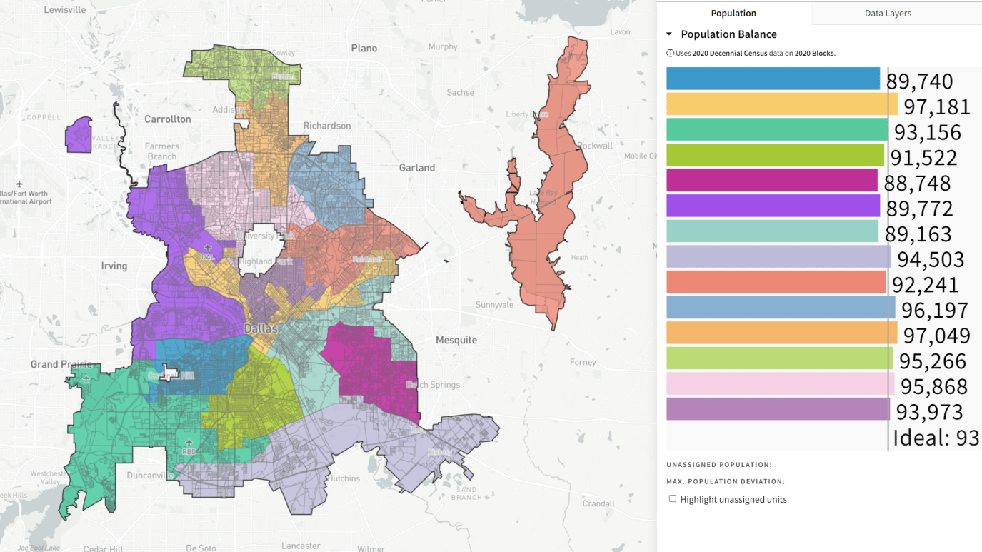 Dallas Precinct Map Dallas Reviewing New City Council Boundary Map – NBC 5 Dallas-Fort Worth