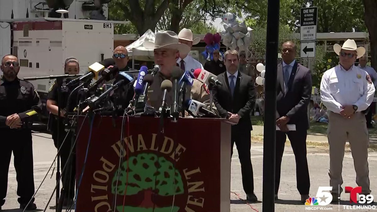 Texas DPS Gives Briefing on Uvalde Massacre Investigation NBC 5