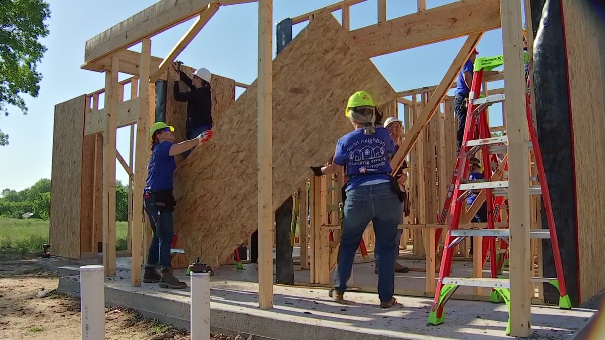 WomenLed Habitat for Humanity Project Brings 19 New Homes to West Dallas NBC 5 DallasFort Worth