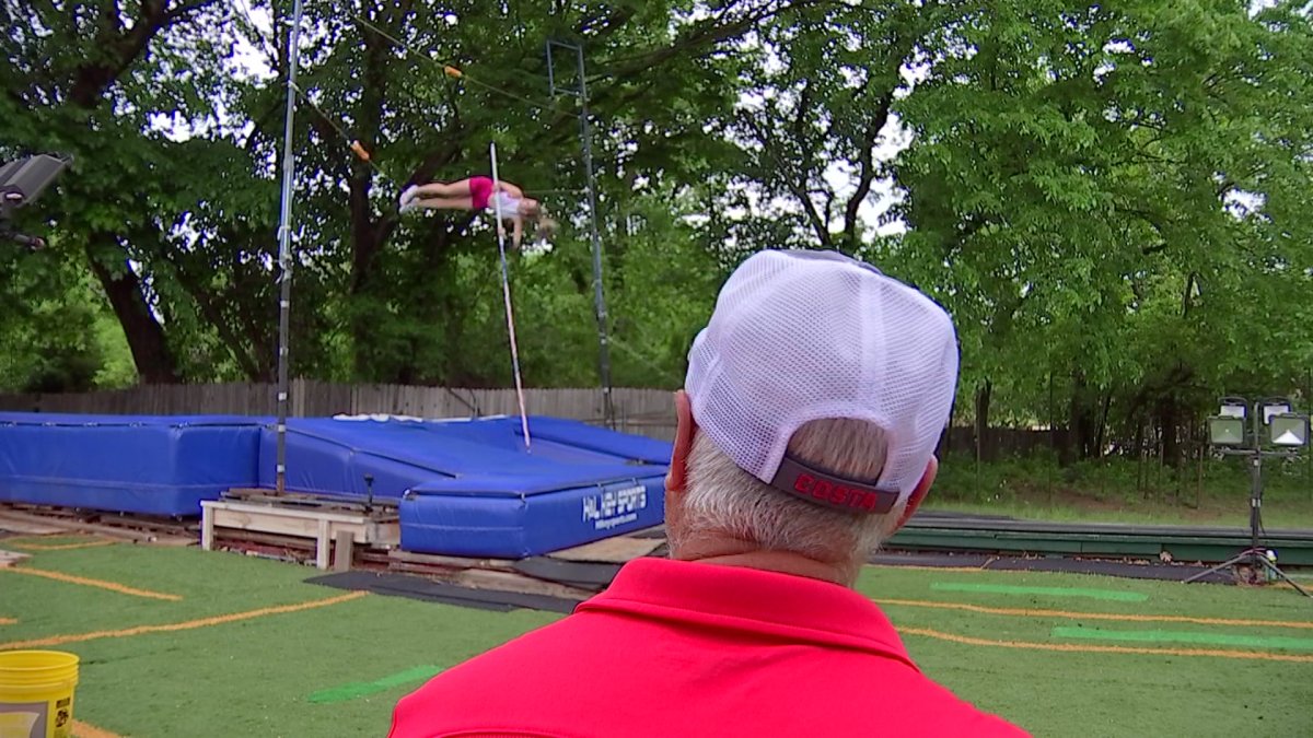 North Texas Coach Creates Pole Vault Paradise in Backyard NBC 5