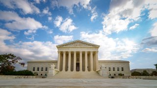 The United States Supreme Court Building in Washington DC.