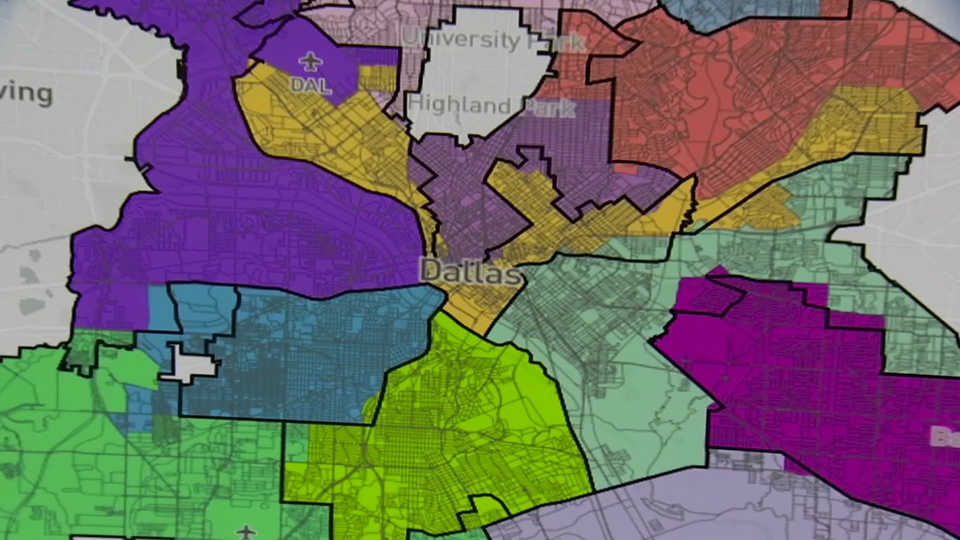Dallas Debates Redistricting Maps - Redistricting Map