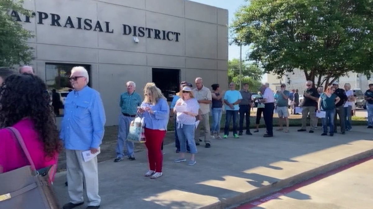 Homeowners Rally for Tarrant County Property Tax Expert NBC 5 Dallas