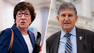 Sen. Susan Collins, R-Maine, and Sen. Joe Manchin, D-W.Va.