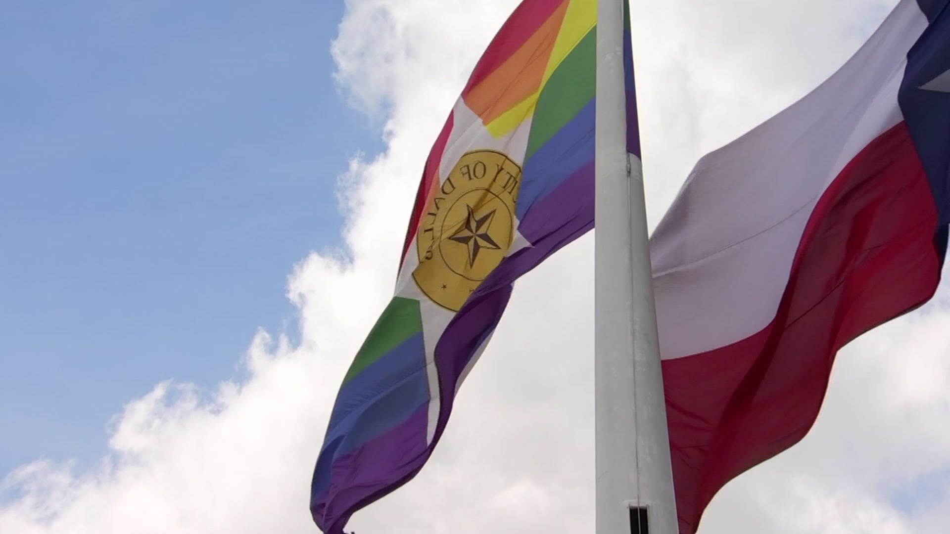 Dallas Kicks Off Pride Month With Special Flag Raising – NBC 5 Dallas-Fort  Worth