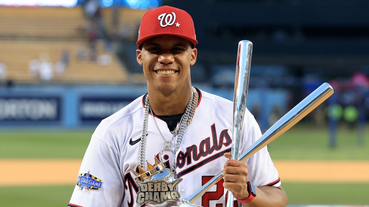 Juan Soto Jerseys, Juan Soto Gear, Home Run Derby Champion