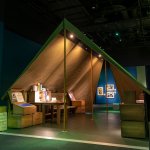 Perot Museum Becoming Jane Tent
