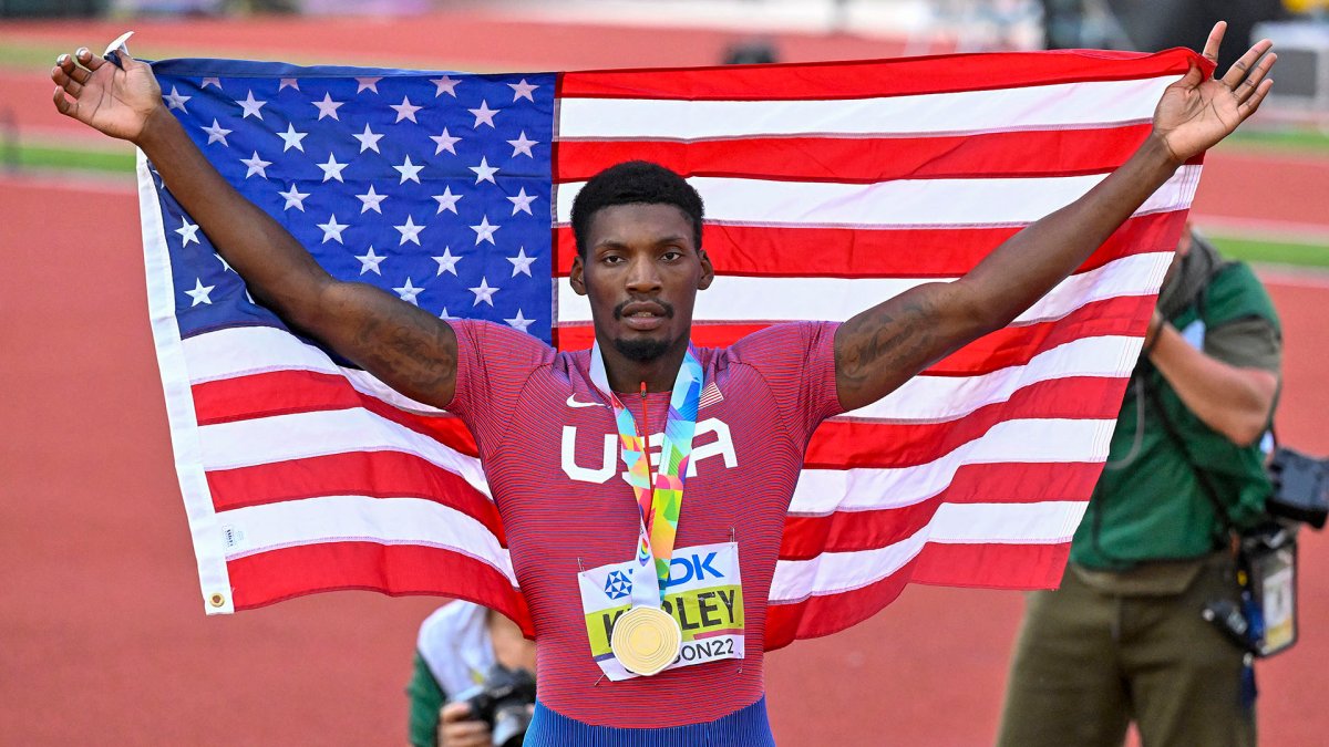 Texan Fred Kerley Leads American Sweep of 100m at Worlds – NBC 5 Dallas ...