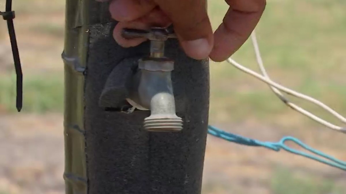 Water Emergency for the North Texas Town of Gunter NBC 5 DallasFort