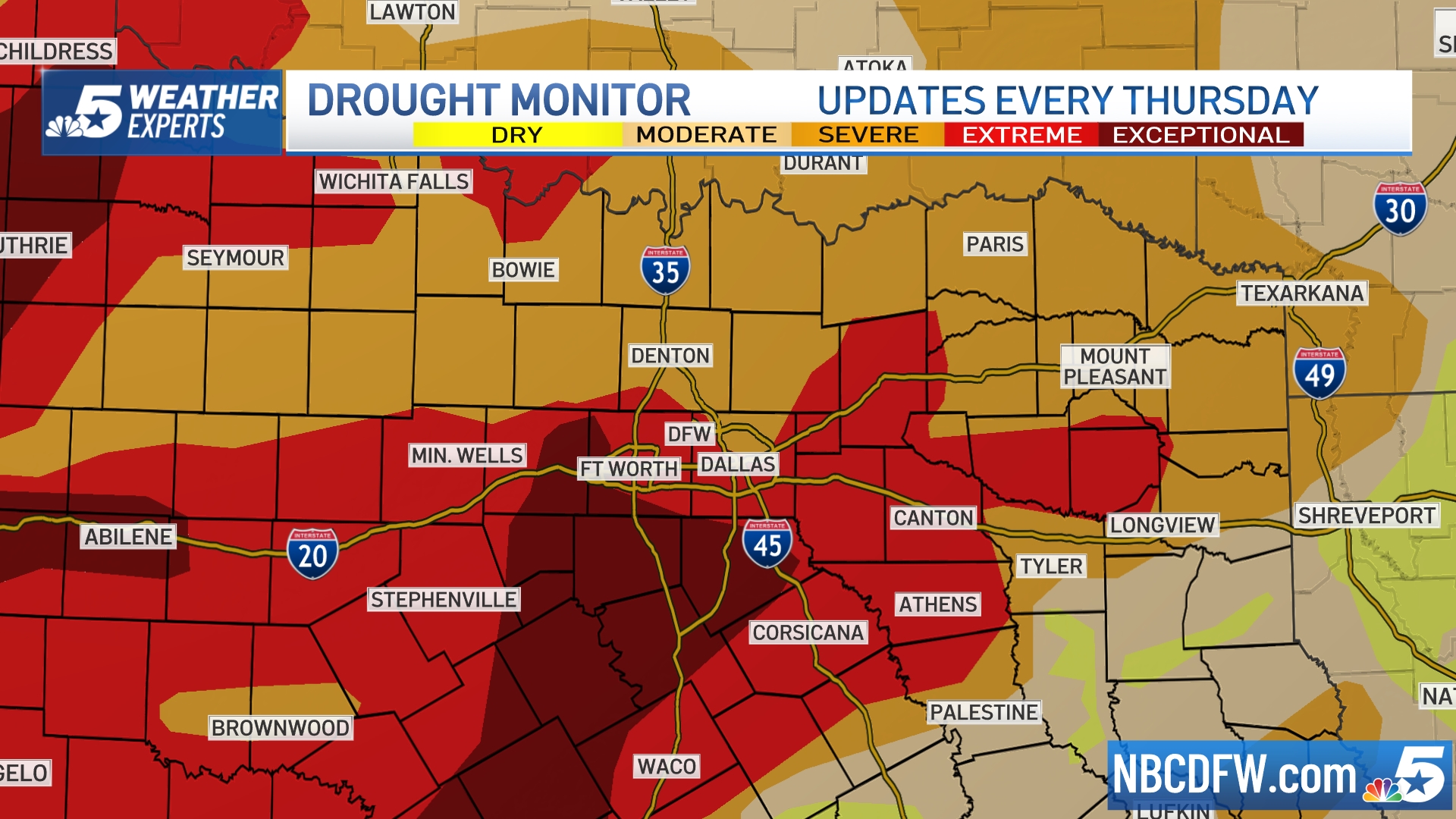 Crews Clear Lines, Wildfires Slow Advance in North Texas – NBC 5 Dallas ...