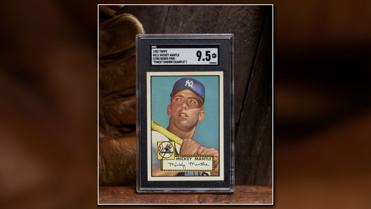 Mickey Mantle Rookie Card is Expected to Sell for Over $10 Million at  Heritage Auctions – NBC 5 Dallas-Fort Worth
