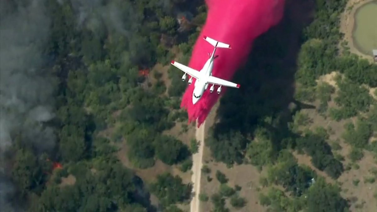 Progress Made on North Texas Wildfires NBC 5 DallasFort Worth