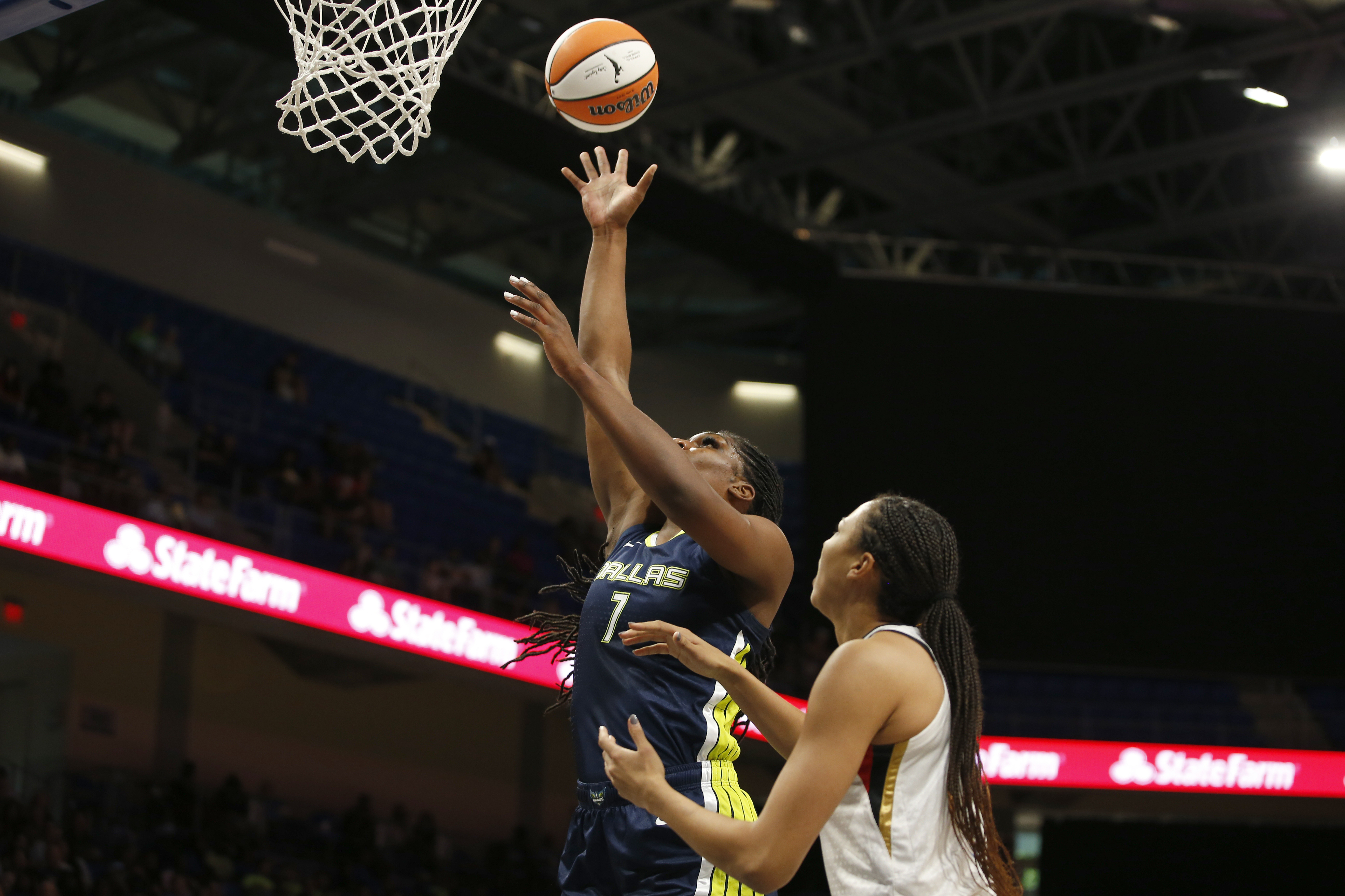 A'ja Wilson of the Las Vegas Aces shoots the ball during the game News  Photo - Getty Images