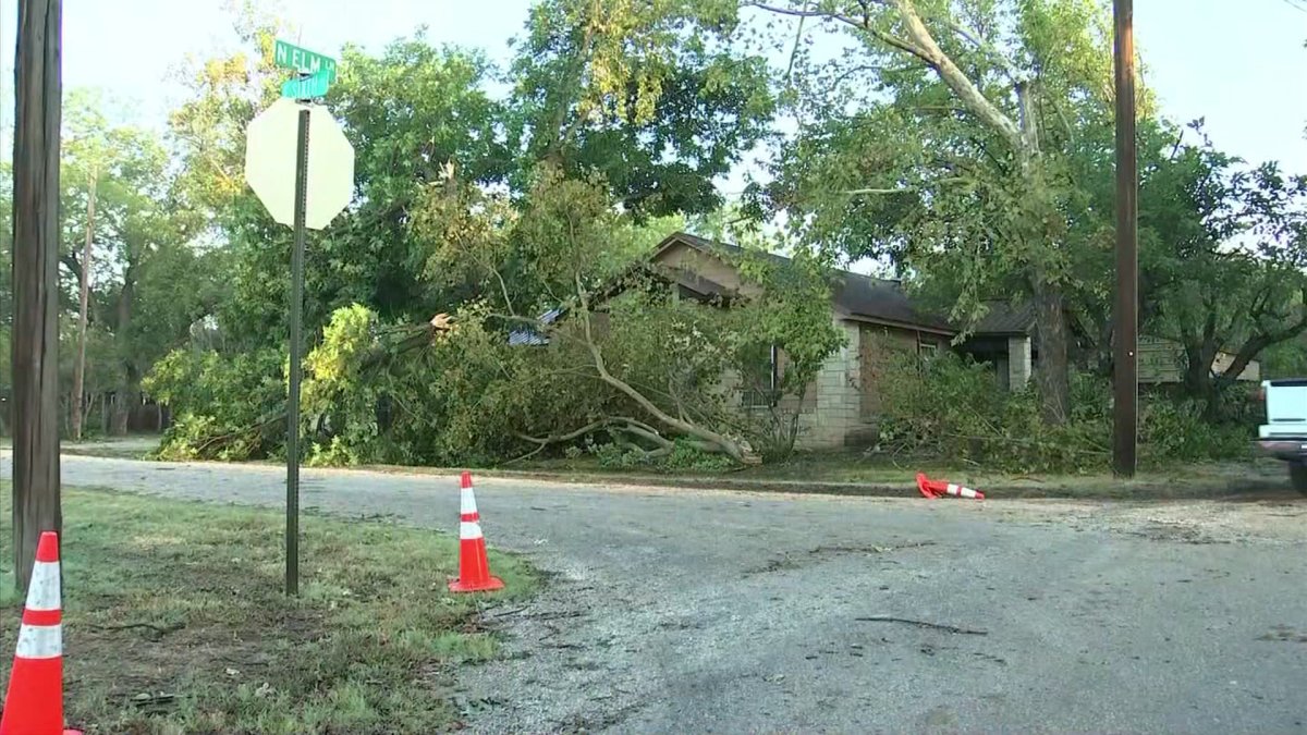 Storm Damage Delays Start of School in Tolar, Texas NBC 5 DallasFort