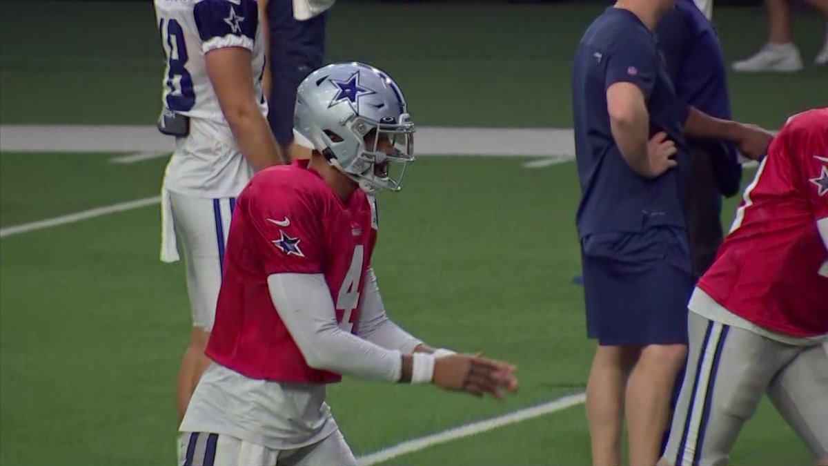 Camp Stars: Dak Prescott Has Best Practice So Far