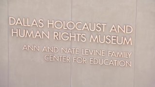 dallas holocaust museum sign