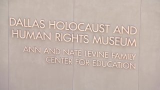 dallas holocaust museum sign