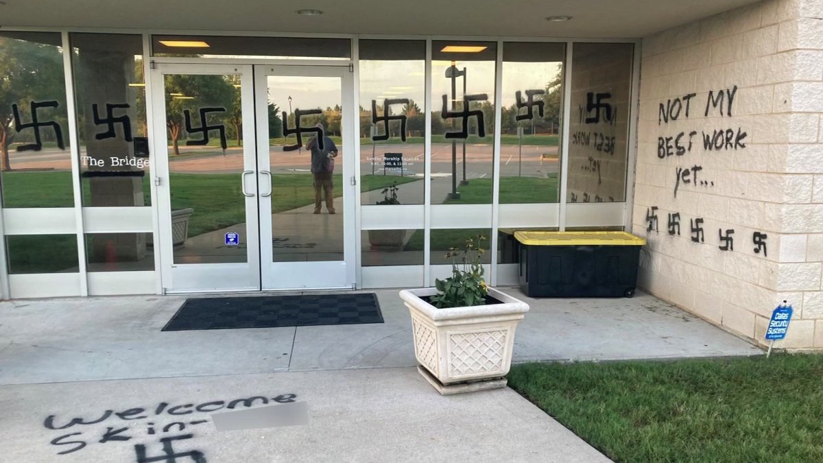 Texas Church Vandalized with Racist Messaging – NBC 5 Dallas-Fort Worth - Vimarsana News