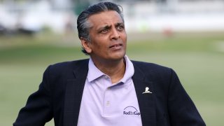 FedEx Express President and CEO Raj Subramaniam during the final round of the World Golf Championships – FedEx St. Jude Invitational on July 28, 2019 in Memphis, Tennessee.