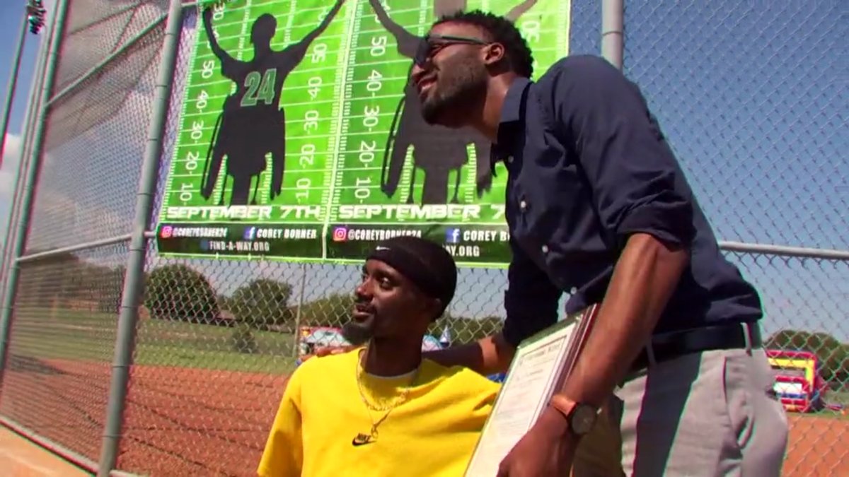 City of DeSoto Celebrates Former Football Player Turned Motivational Speaker, Corey Borner NBC