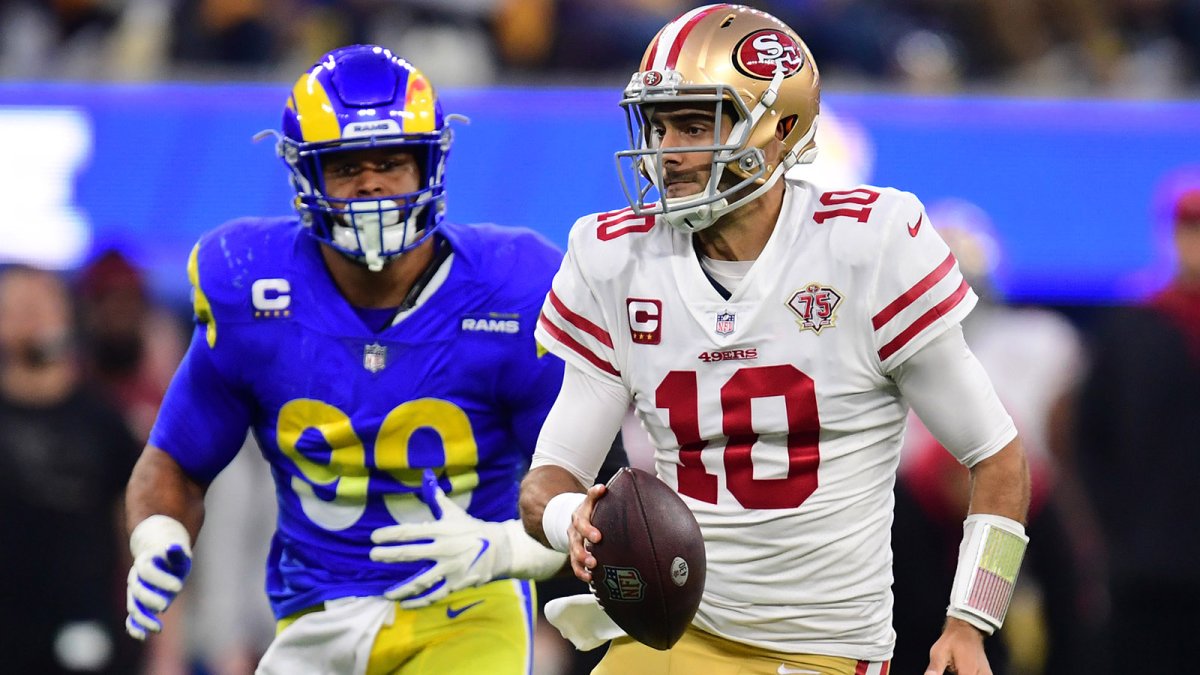 NFL Rumors: Jimmy Garoppolo Intrigued Rams Before Restructuring 49ers  Contract – NBC 5 Dallas-Fort Worth