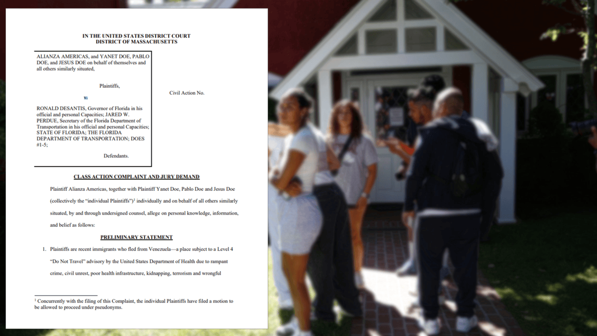 Migrants Suing Florida for Martha's Vineyard Flight Getting Death Threats, Lawyers Say – NBC 5 Dallas-Fort Worth - Vimarsana News