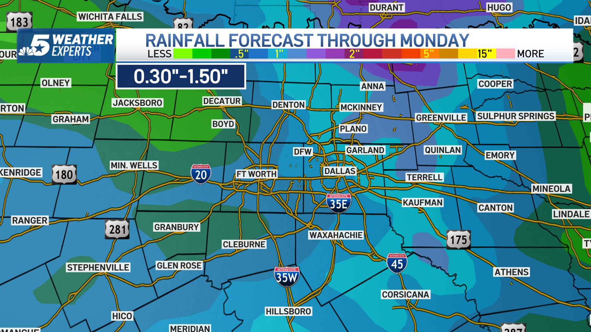 Cold Front Moving into North Texas Sunday NBC 5 DallasFort Worth
