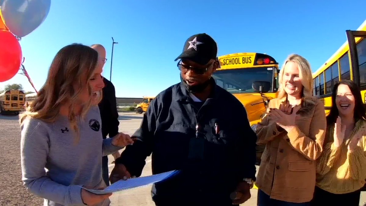 Texas School Bus Driver Receives Honor Nbc 5 Dallas Fort Worth