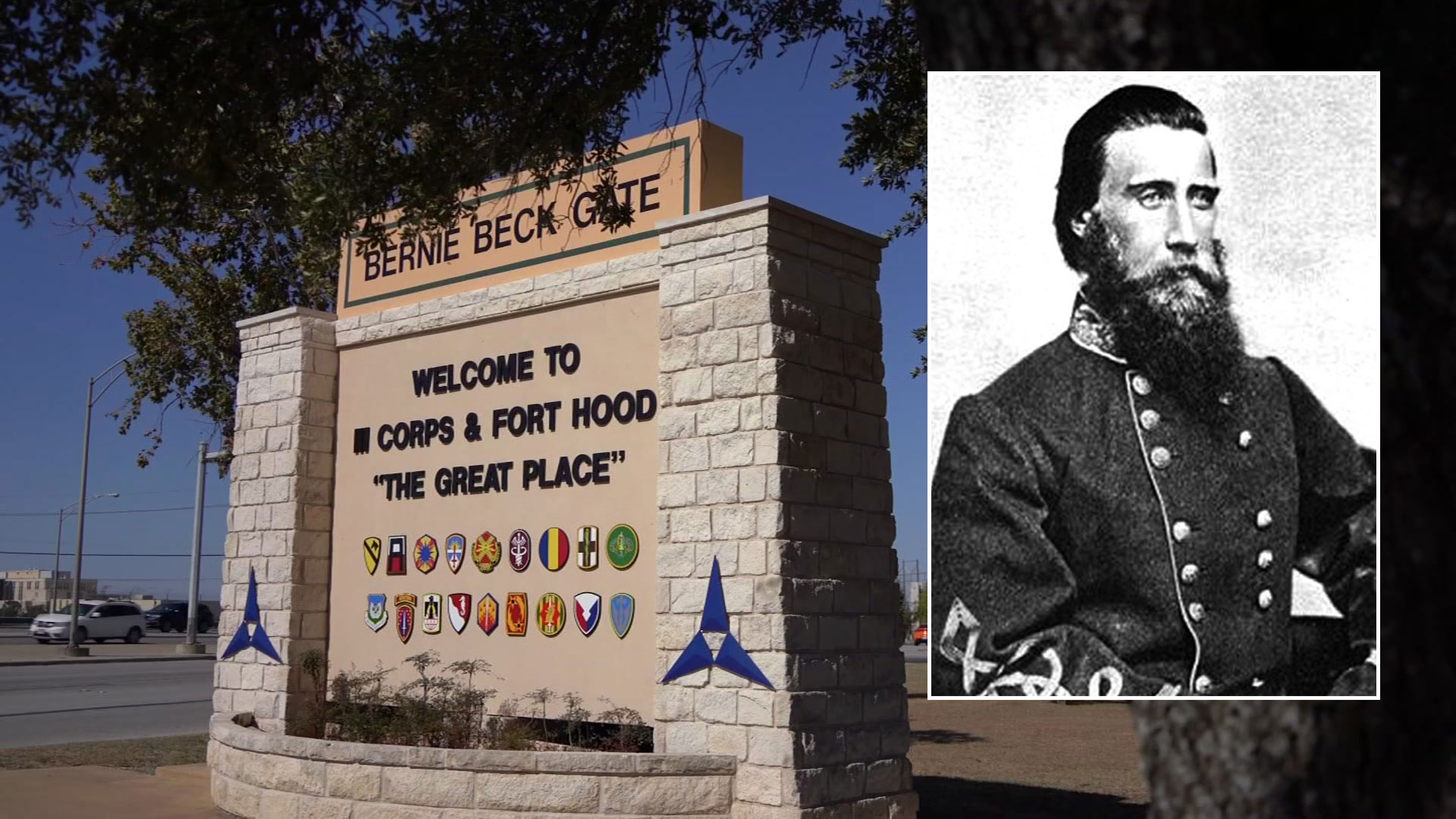 Renaming Of Fort Hood Divides Killeen NBC 5 Dallas Fort Worth   Fort Hood John Bell Hood 