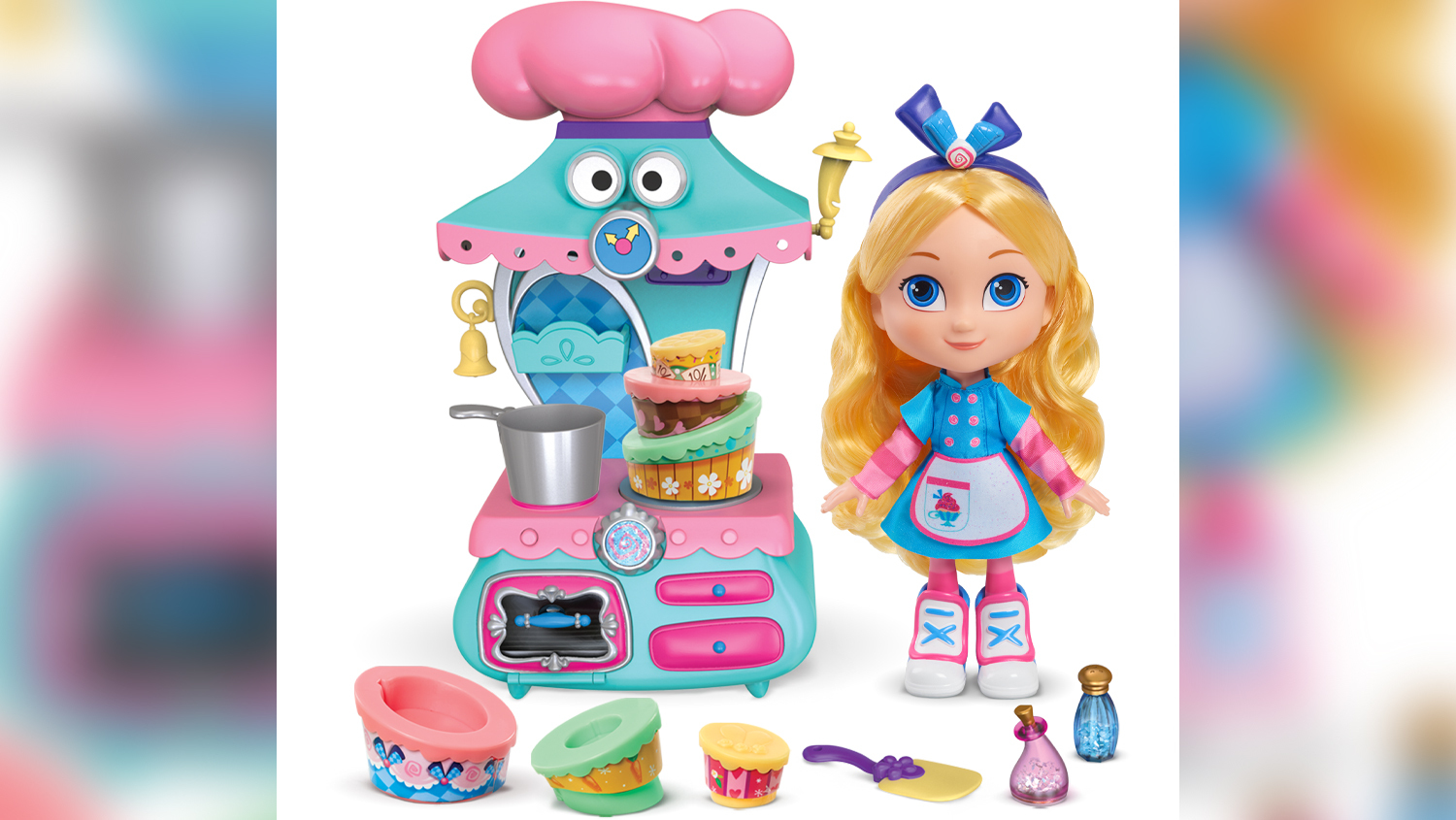 Alice's Wonderland Bakery dolls and toys from Just Play 