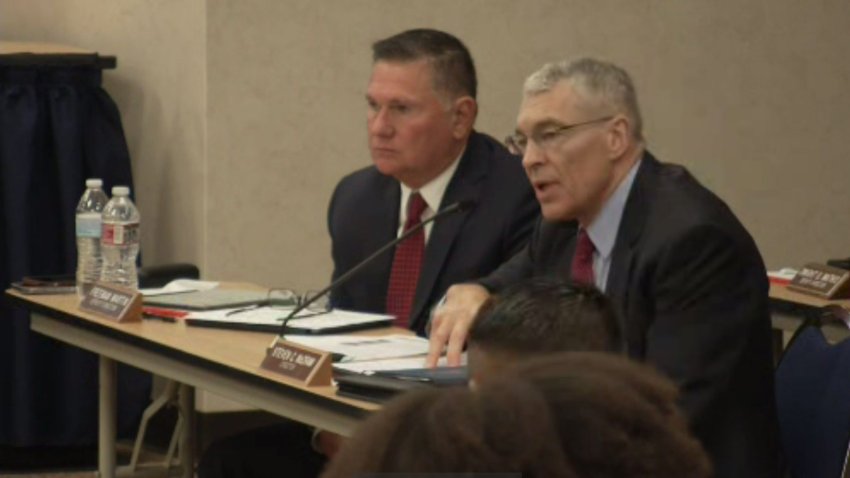 Texas DPS Director Steve McCraw testifies in a Public Service Committee meeting, Oct. 27, 2022.