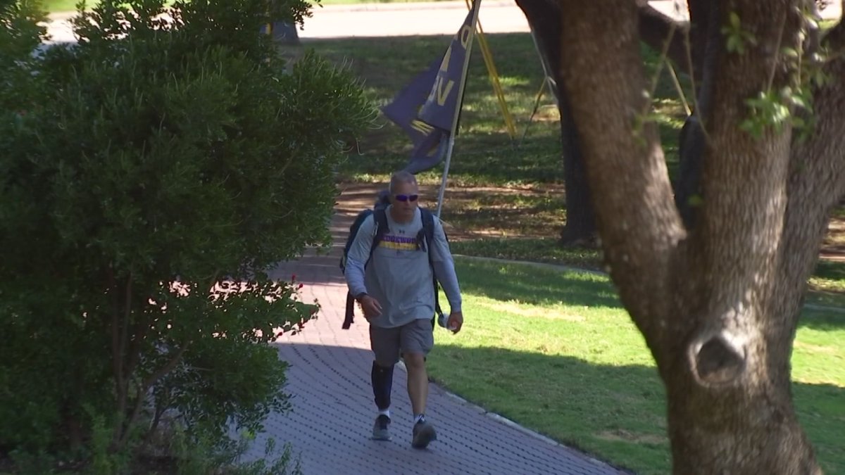 Gulf War Veteran Walking Across Texas Makes Stop in Dallas – NBC 5 Dallas-Fort Worth - Vimarsana News