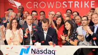 CrowdStrike IPO at the Nasdaq exchange June 12, 2019.