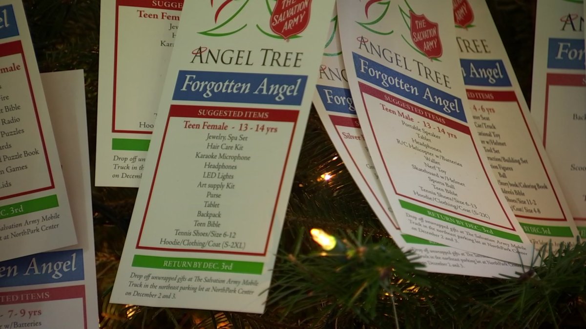 20,000 People Still Need Gifts From Salvation Army’s Angel Tree Program