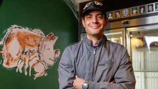 Julian Barsotti, owner of Italian restaurant Carbone’s on Oak Lawn Avenue in Dallas, says he’s happy the trademark lawsuit he launched against competing restaurant Carbone is settled.