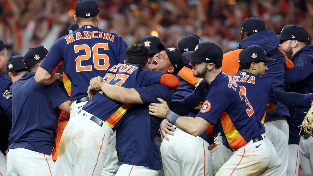 World Series champion Astros' full share a record $516,347 - NBC