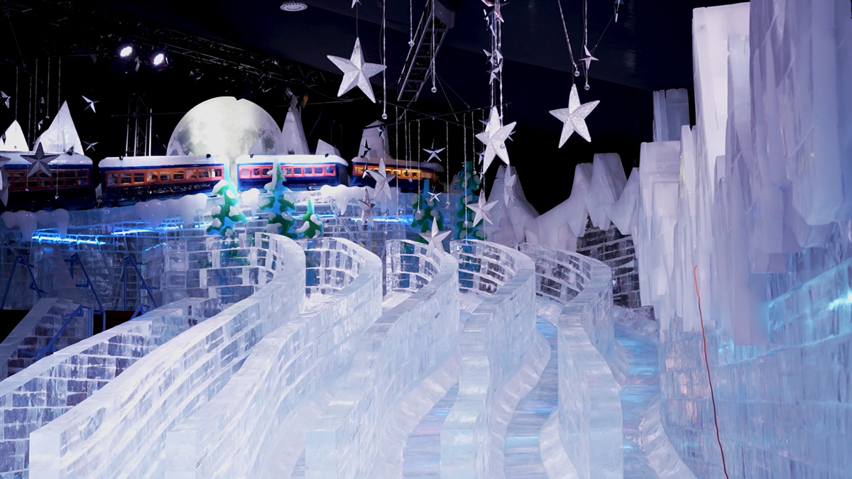 ICE Returns To Gaylord Texan With Iconic Exhibit From Polar Express   Ice At Gaylord Texan Resort Hotel In Grapevine 