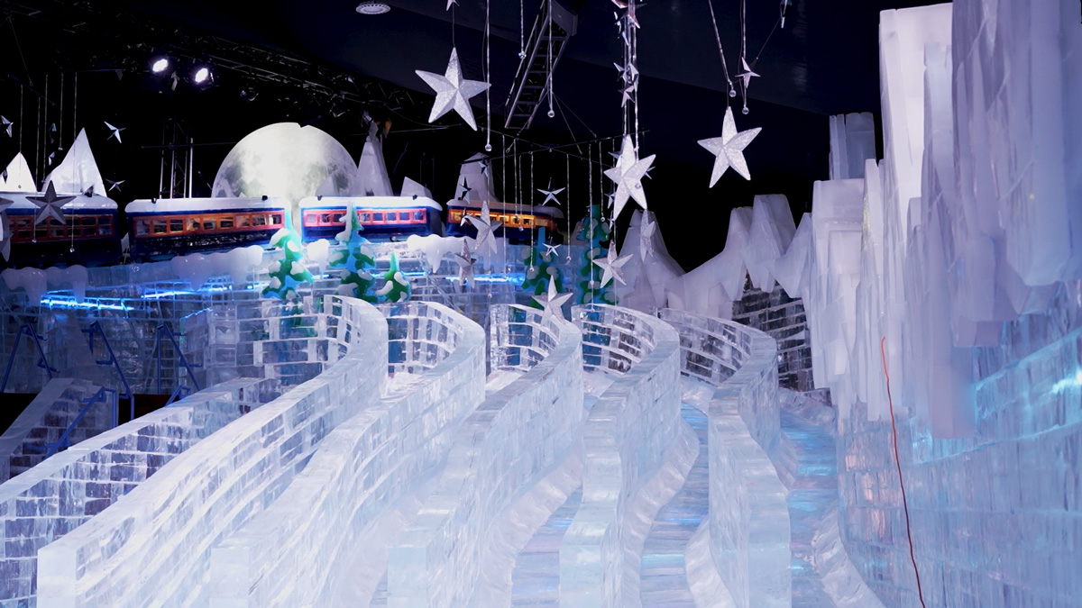 ‘ICE!’ Returns to Gaylord Texan With Iconic Exhibit from Polar Express Movie NBC 5 DallasFort