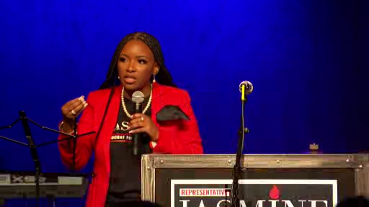 Crockett Wins US House District 30 Race, Delivers Speech NBC 5 Dallas