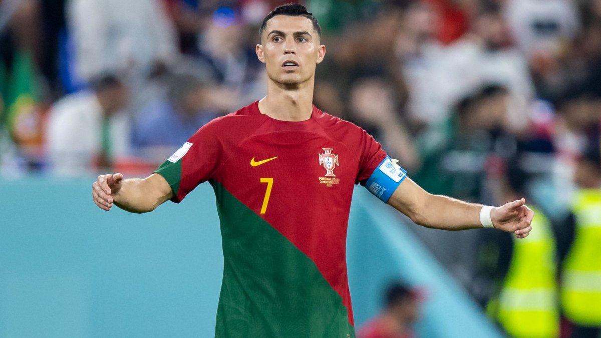 Ronaldo becomes 1st male player to score at 5 World Cups