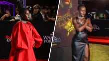 Lupita Nyong’o during the "Black Panther: Wakanda Forever" Red Carpet in Mexico City at Plaza Satelite on November 09, 2022 in Mexico City, Mexico.