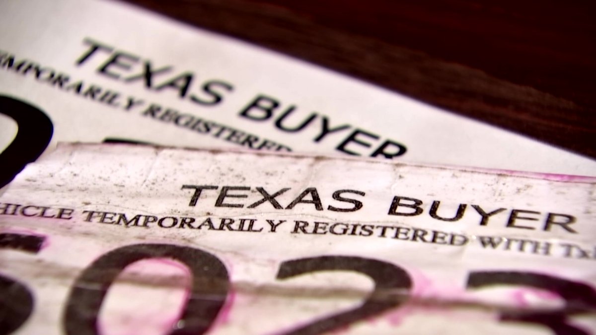 Is The Texas DMV s Paper Tag Redesign Too Late NBC 5 Dallas Fort Worth is-the-texas-dmv-s-paper-tag-redesign-too-late-nbc-5-dallas-fort-worth