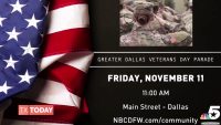 Attend the 2022 Greater Dallas Veterans Day Parade
