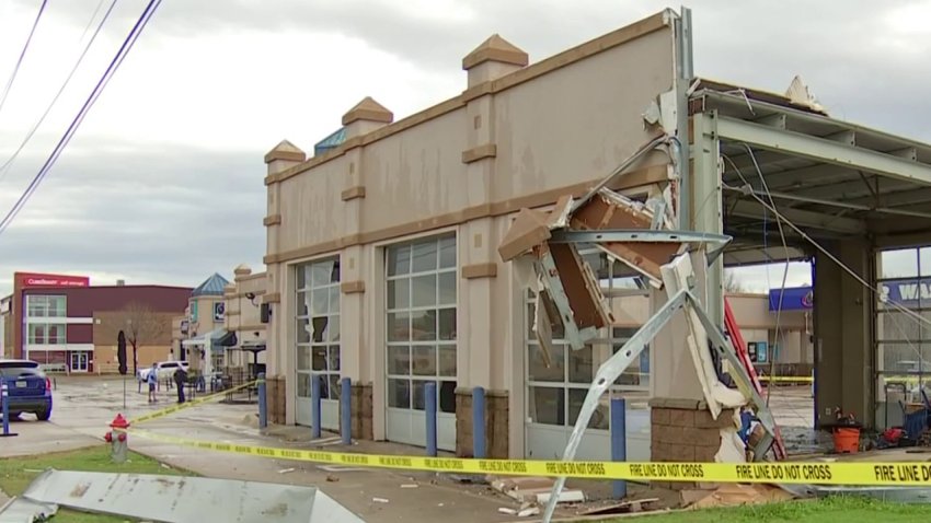 Cleanup Begins in Grapevine After Confirmed Tornado