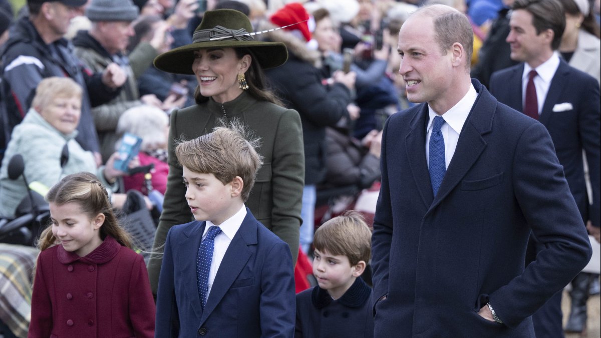 Prince Louis Makes His Royal Christmas Walk Debut Alongside Prince George and Princess Charlotte